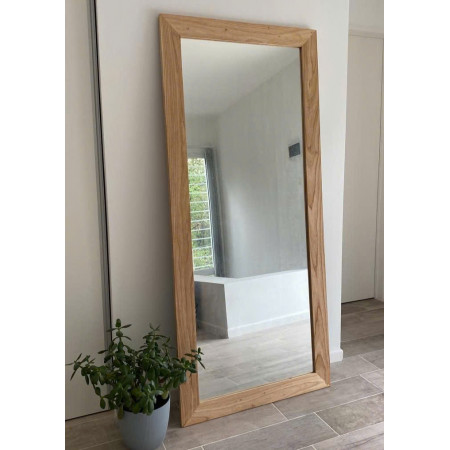 Solid Oak : Khung Gương Gỗ Sồi 80 x 120cm